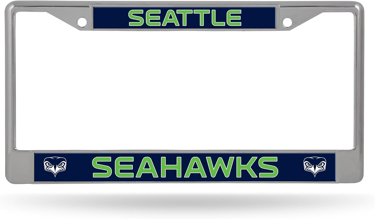 Rico Industries NFL Seattle Seahawks Secondary License Plate Frame (12" x 6")