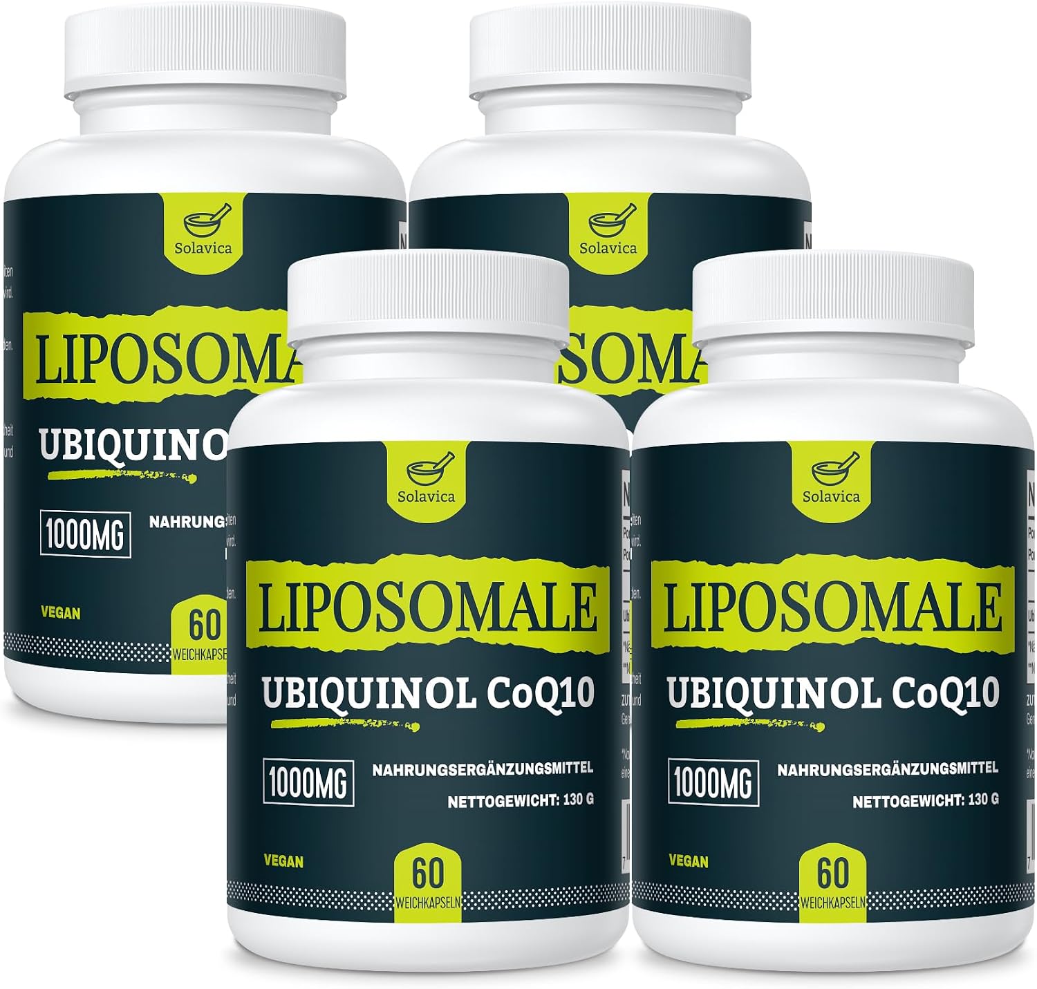 Detalle de Liposomale Ubiquinol 1000 mg Weichkapseln đ