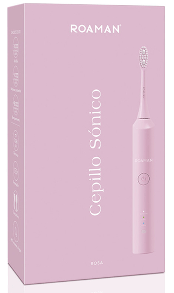 Detalle de Roaman T3S Cepillo sónico rosa