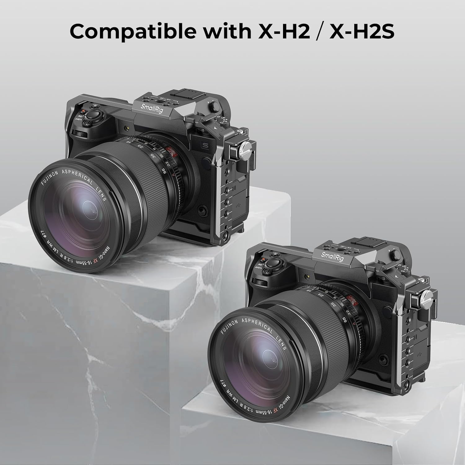 Thumbnail 6 de SMALLRIG X-H2/X-H2S Kamera-Komplettkäfig