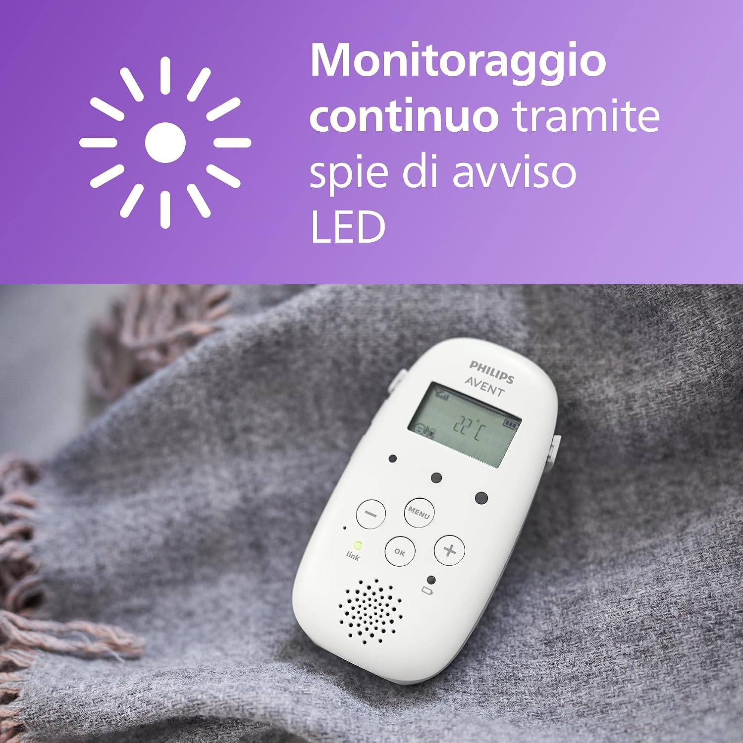 Thumbnail 6 de Philips Avent SCD713/26 monitor audio DECT 330 m