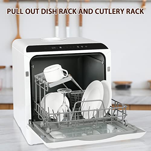 Thumbnail 8 de eklipt Table Top Dishwasher, Mini Countertop Dishwasher with 5L Tank