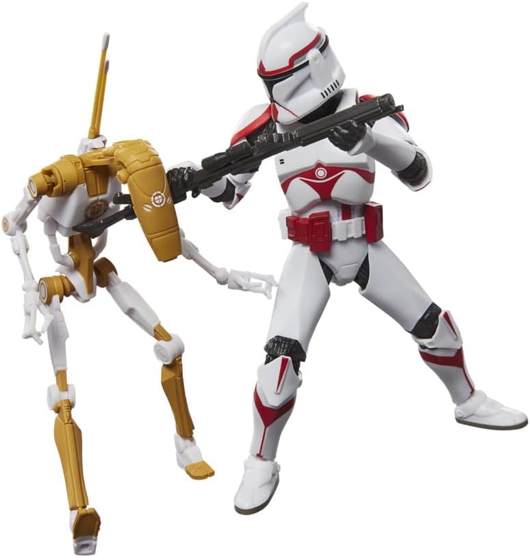 Thumbnail 5 de Star Wars The Black Series: Soldat d’assaut Phase 1 et Officier droïde de Combat - Figurines 15 cm