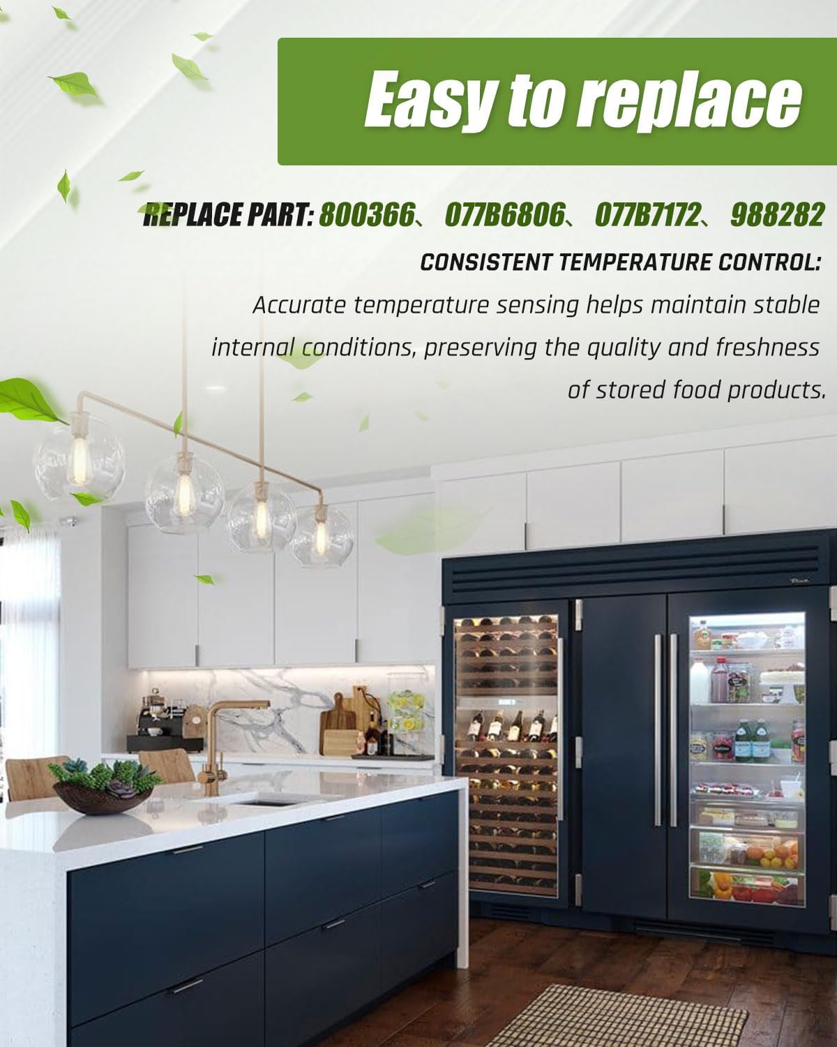 Thumbnail 5 de Nahntaipy 800366 Temperature Control for True Equipment, Replaces 077B6806 and 077B7172