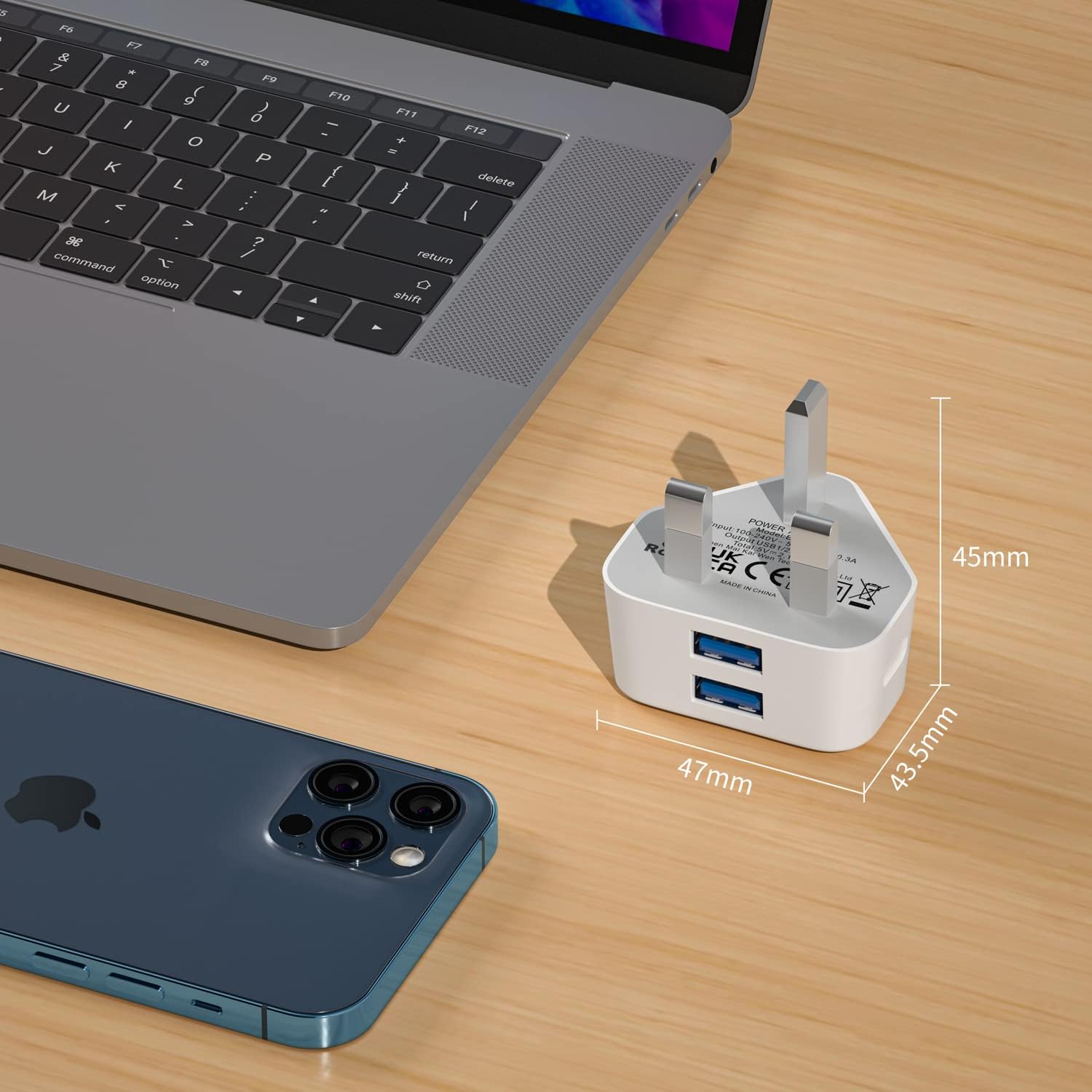 Detalle 2 de Rekavin USB Plug 3-Pack 10.5W charger