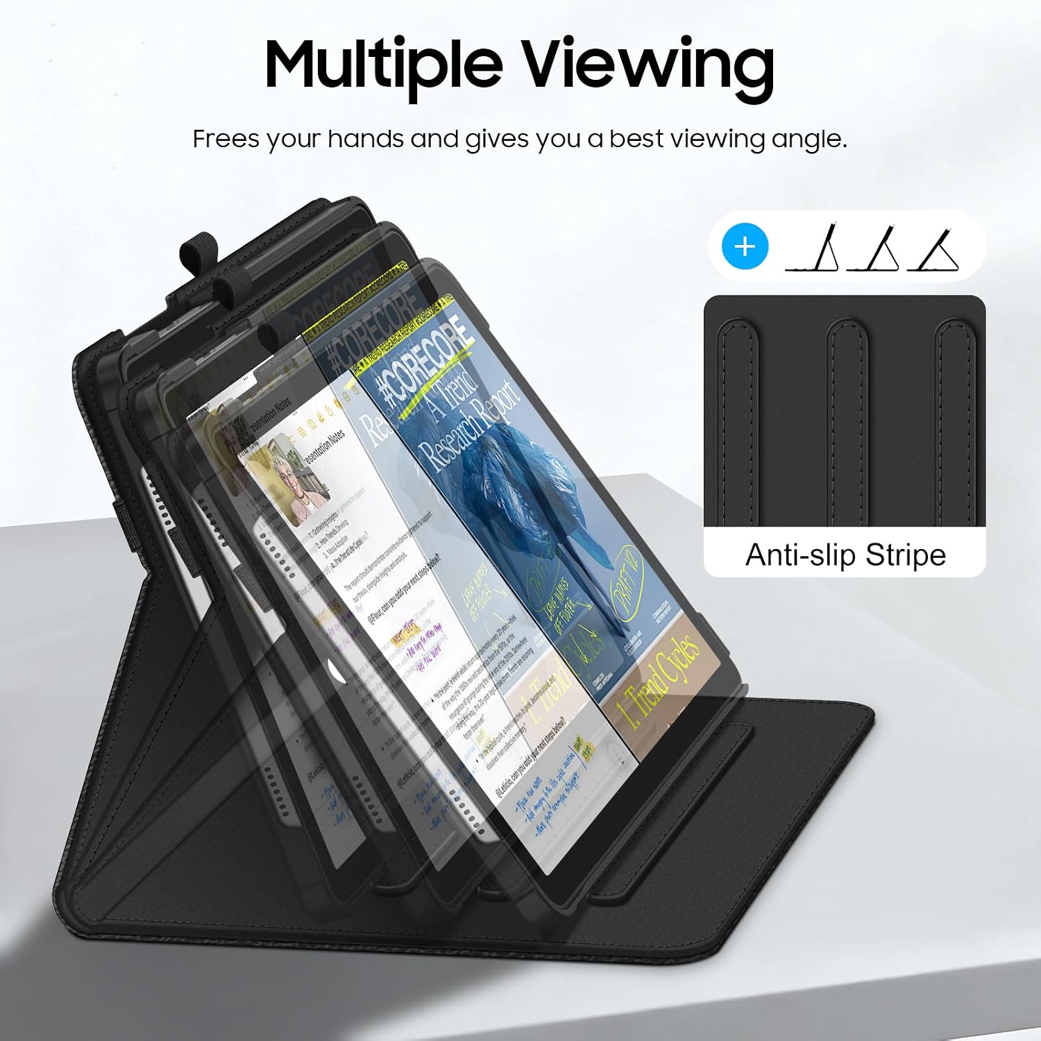 Detalle de Fintie Case for Samsung Galaxy Tab A9 Plus 11" Multi-Angle Stand