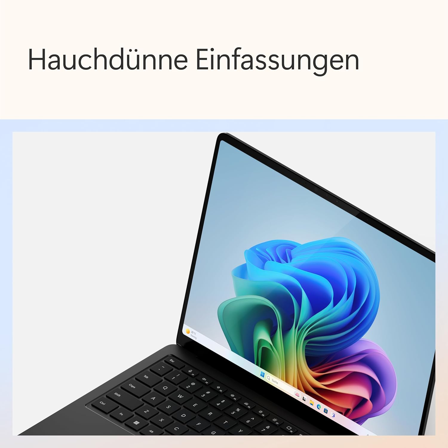 Thumbnail 4 de Microsoft Surface Laptop Copilot+ PC (7. Edition) mit Snapdragon X Elite, 13,8" Touch, 16 GB RAM und 512 GB SSD – Schwarz