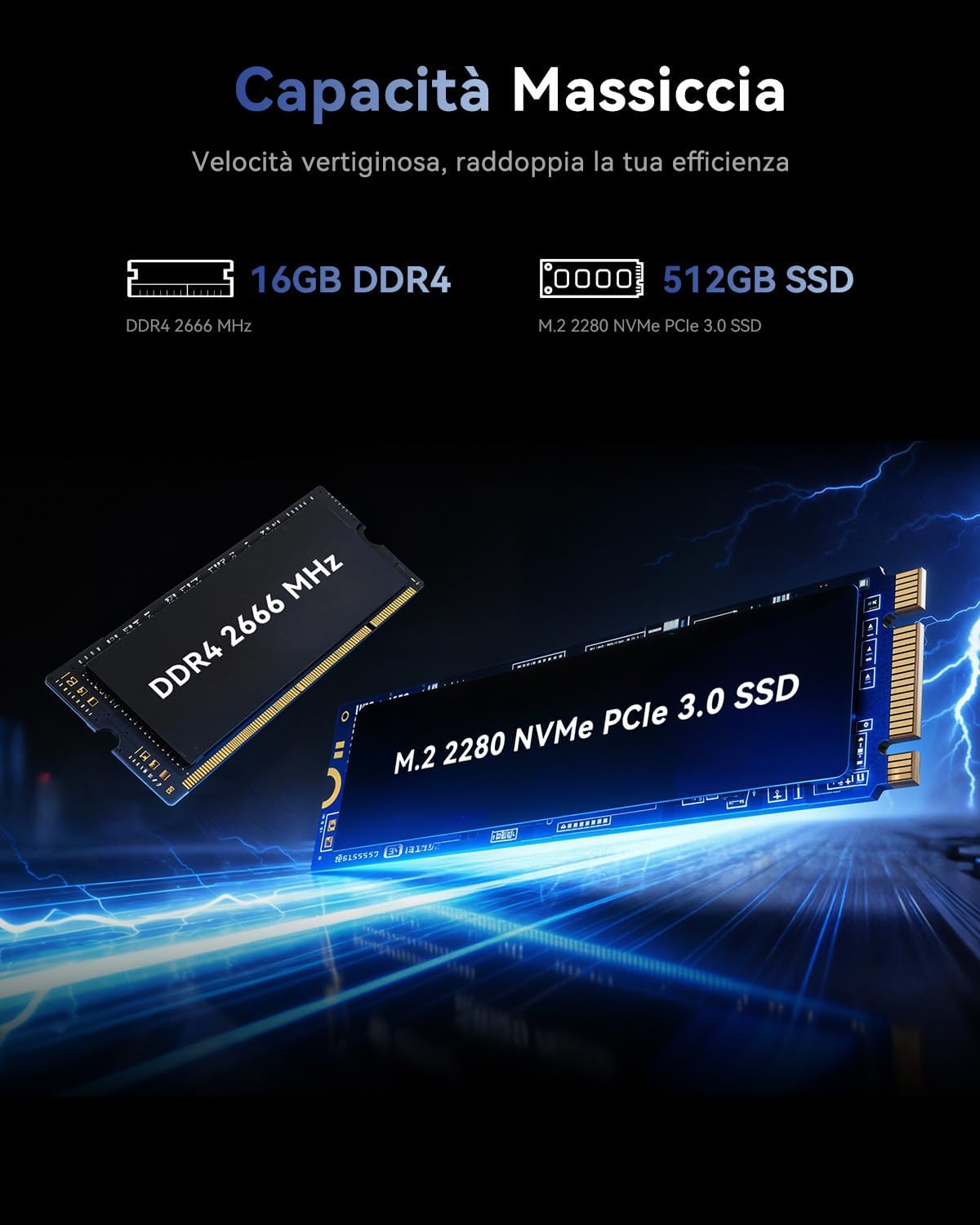 Thumbnail 3 de ACEMAGIC 2026 Notebook Portatile i5-12600H