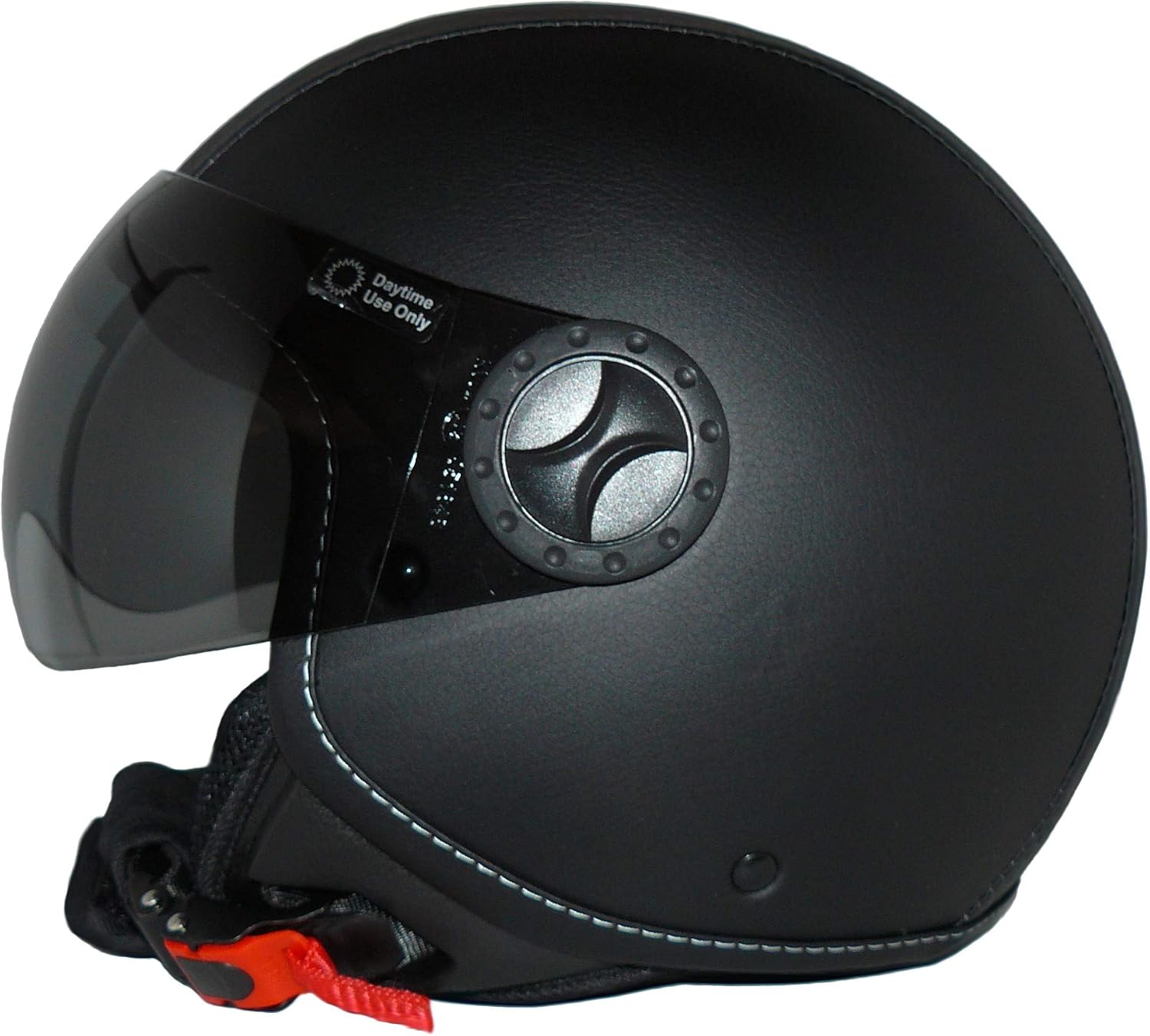 Detalle de protectWEAR H710 kask motocyklowy jet XL, poliwęglan, przyciemniany wizjer
