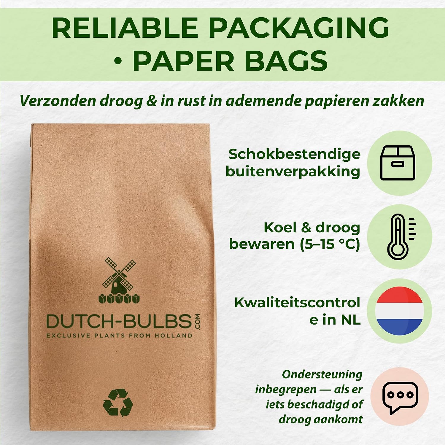Thumbnail 6 de DUTCH BULBS EXCLUSIVE PLANTS FROM HOLLAND dubbelbloeiende tulpenbollen, 25 stuks