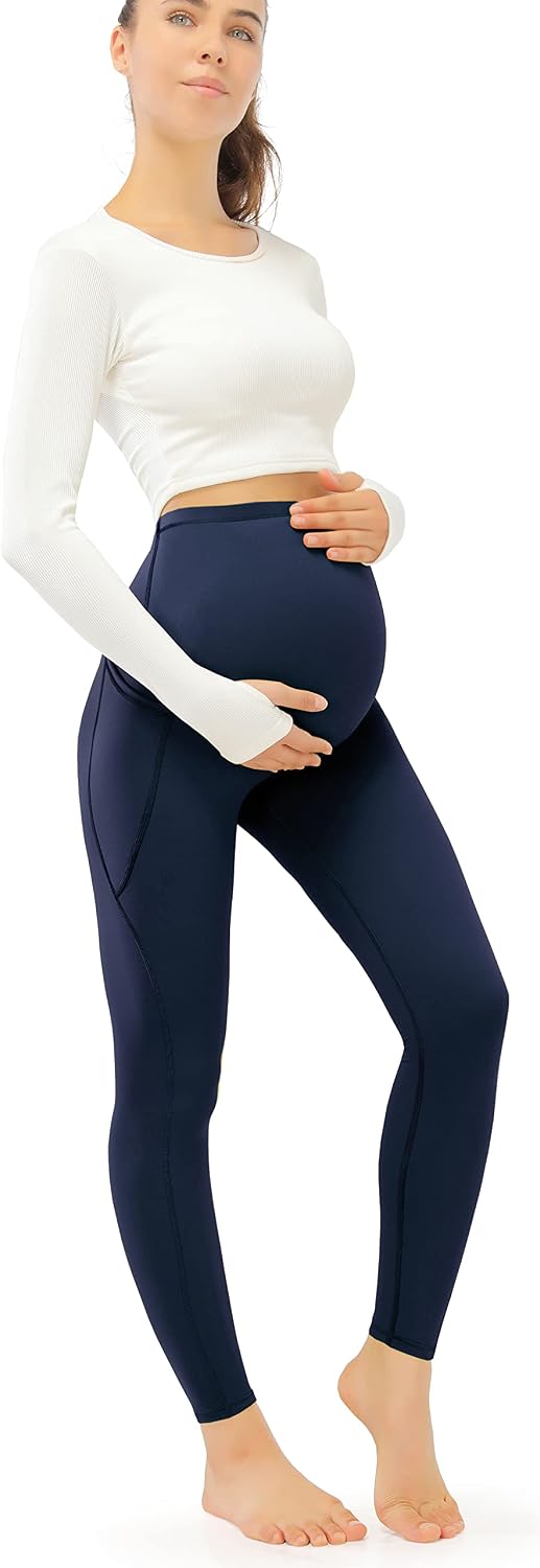 Detalle de JOYSPELS maternity leggings with pockets