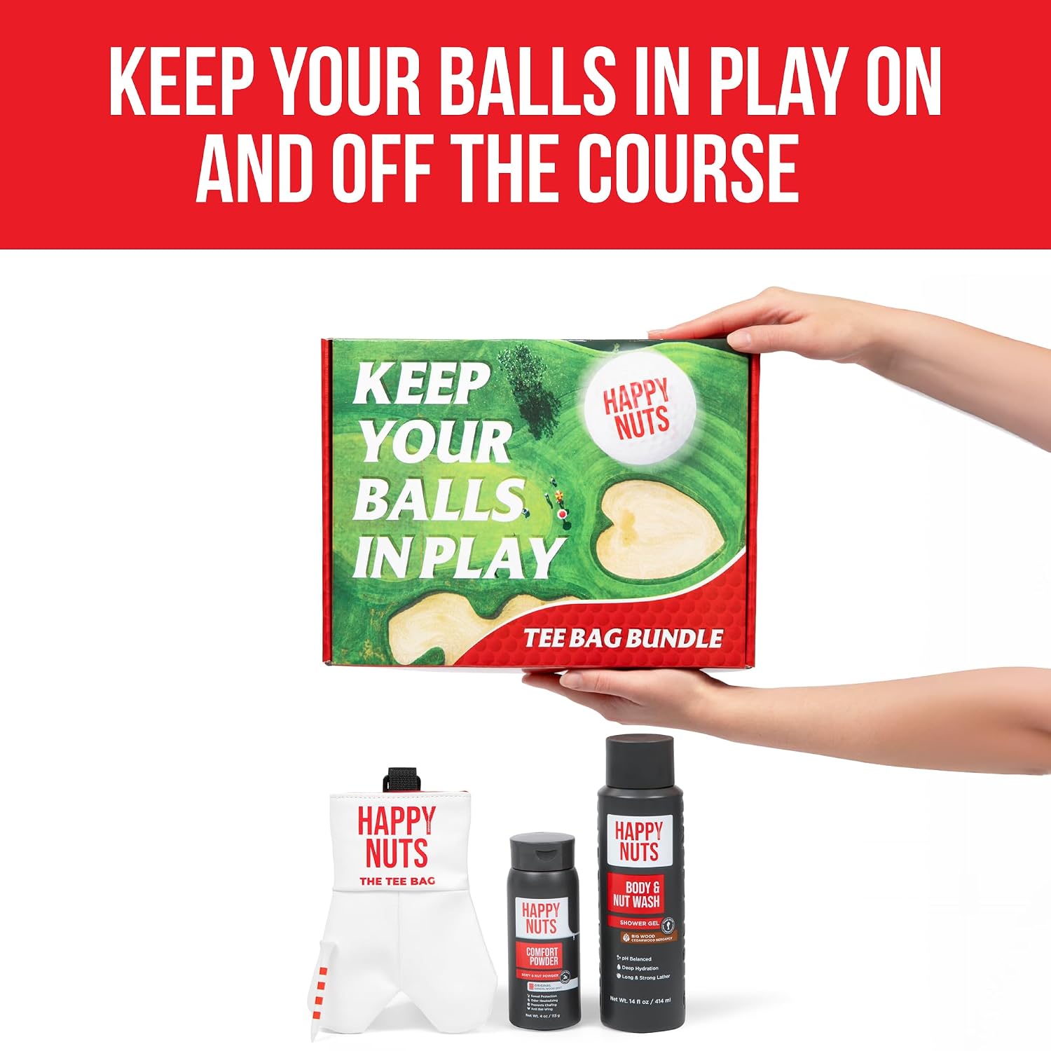 Thumbnail 1 de HAPPY NUTS Golf Gift Set 3-Piece