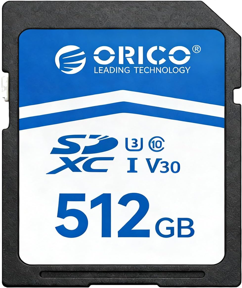 Thumbnail 6 de ORICO SD Karte 256GB UHS-I, C10, U3, V30 – robuste SDXC Speicherkarte für DSLR und spiegellose Kameras