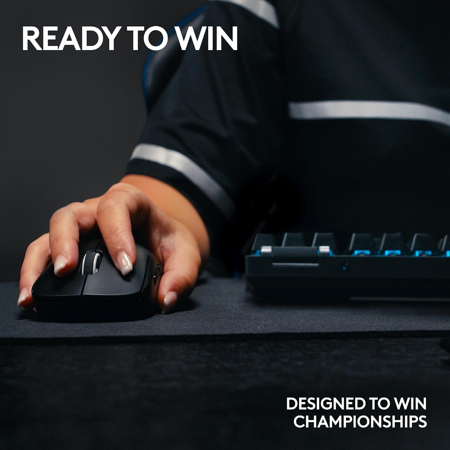 Detalle 2 de Logitech G PRO X TKL LIGHTSPEED Wireless Gaming Keyboard (UK) with GX Brown Switches