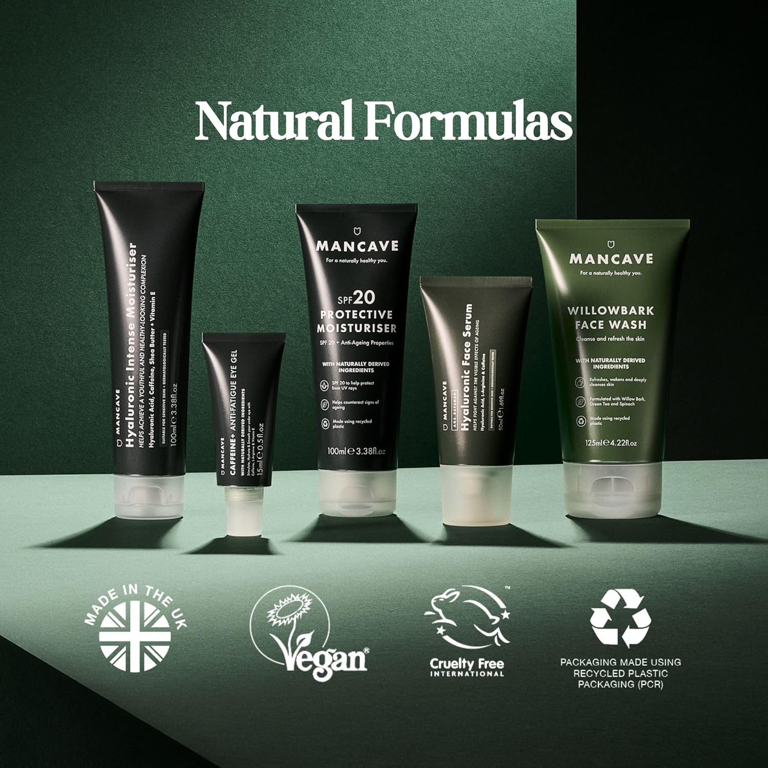 Thumbnail 3 de ManCave Hydration+ Skincare Collection Set regalo: cura completa viso per uomo con SPF 20