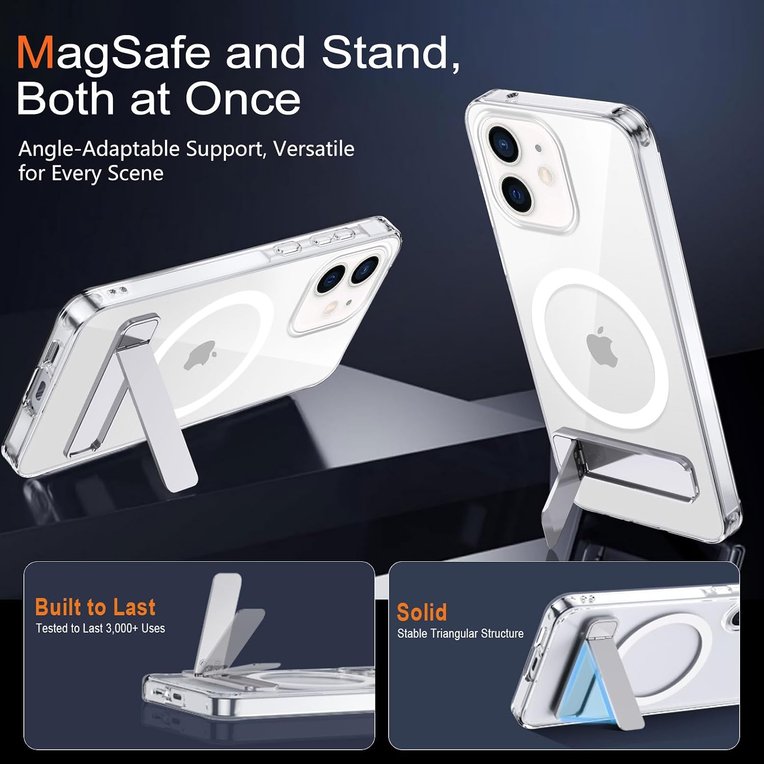 Detalle 2 de XTCASE Funda Magnética para iPhone 12/12 Pro