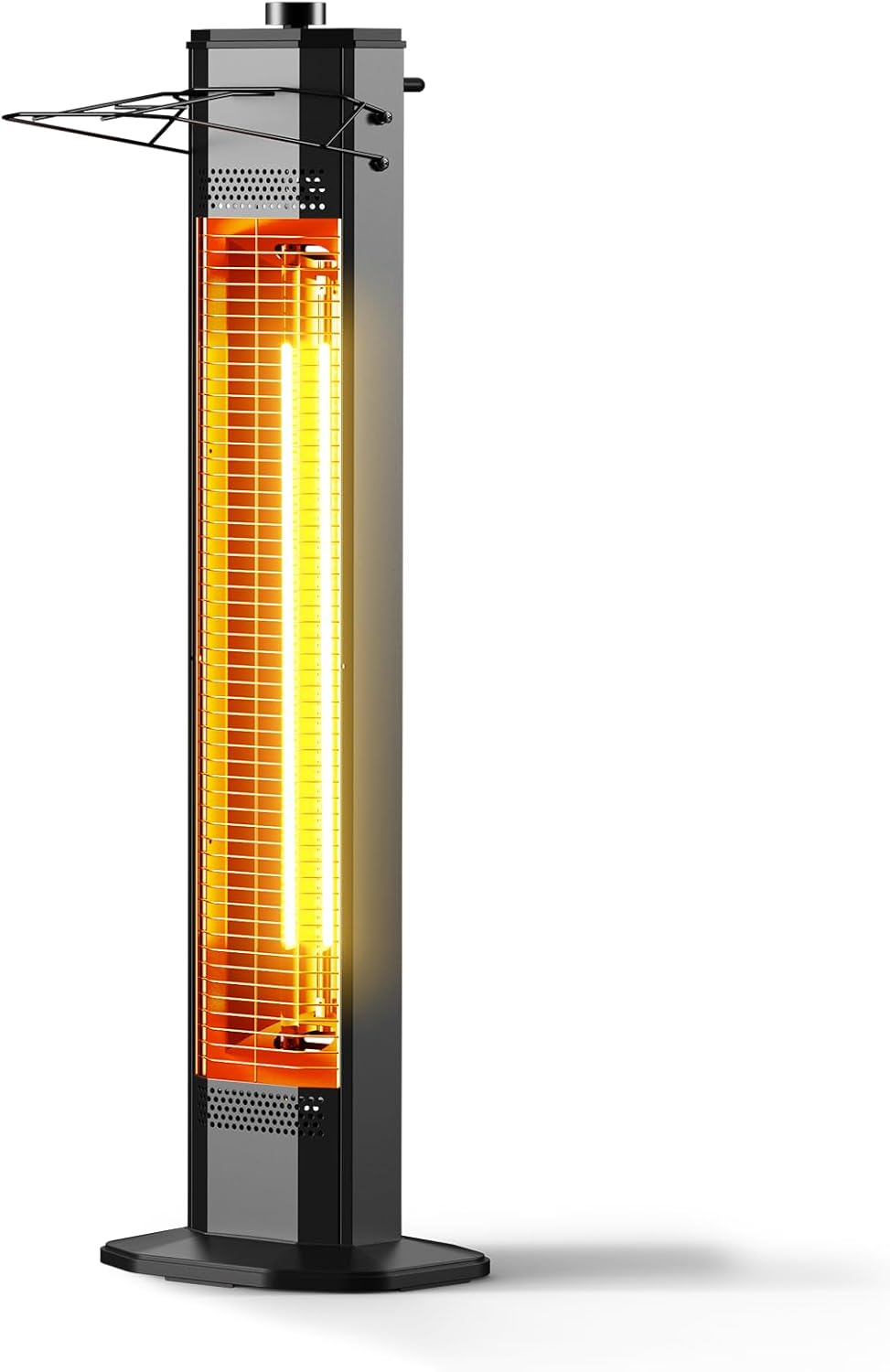 Outdoor patio infrared tower heater 1500 W 34" instant heat