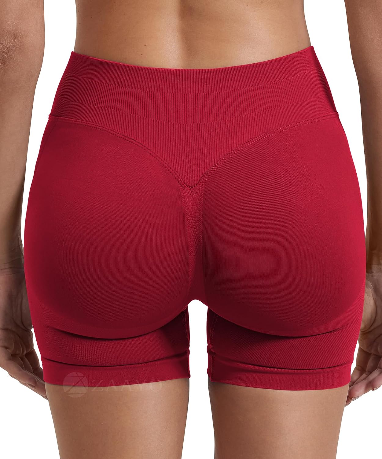 Thumbnail 4 de ZAAYO Damen Sport Shorts Hidden Scrunch 4,5"