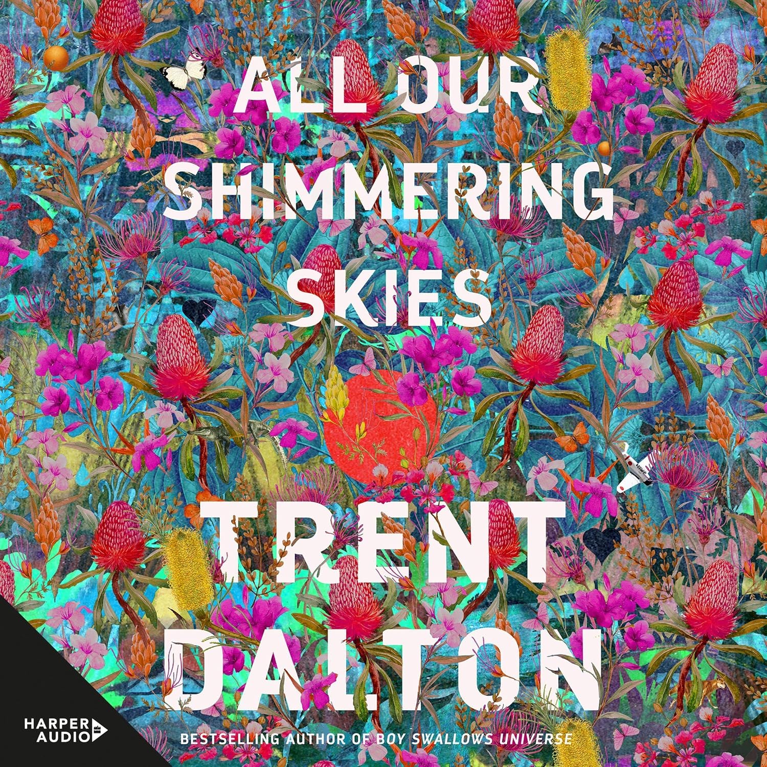 Detalle de HarperAudio All Our Shimmering Skies Unabridged Audiobook, 15 Hours 10 Minutes