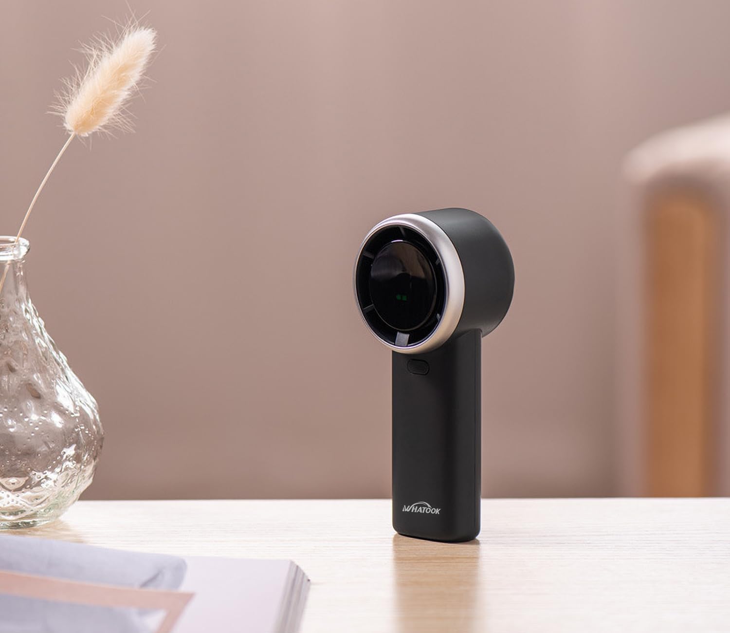 Thumbnail 6 de WHATOOK Handheld Fan, 8.5m/s high speed