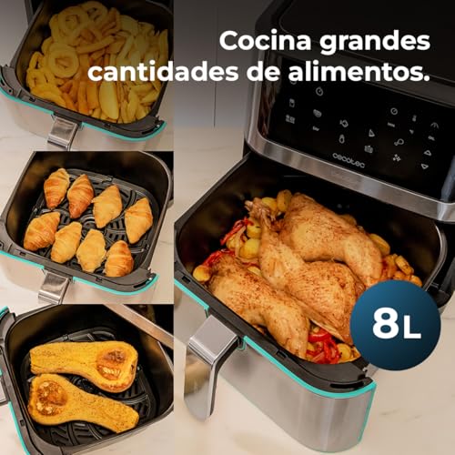 Thumbnail 3 de Cecotec Freidora de Aire sin Aceite 8L Air Fryer Cecofry Supreme 8000: cocina rápida y saludable