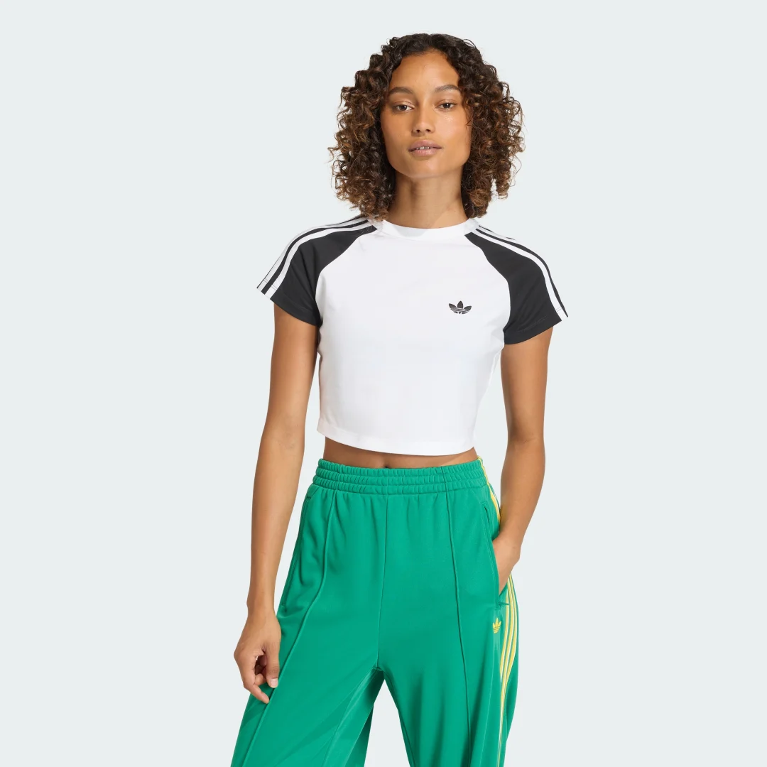 Detalle de Camiseta corta SST de Adidas - blanco