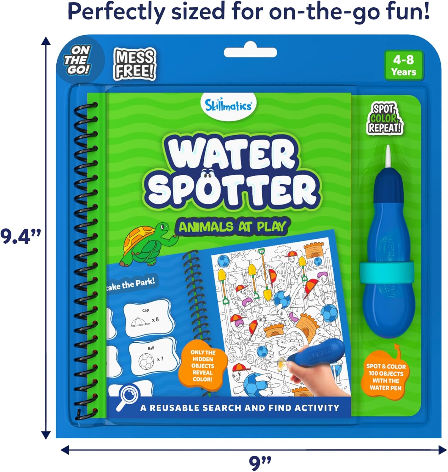 Thumbnail 6 de Skillmatics Water Spotter Reusable Book