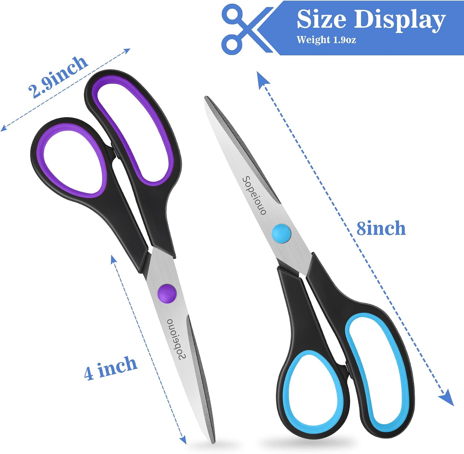 Thumbnail 4 de All-Purpose Scissors, 8-Inch