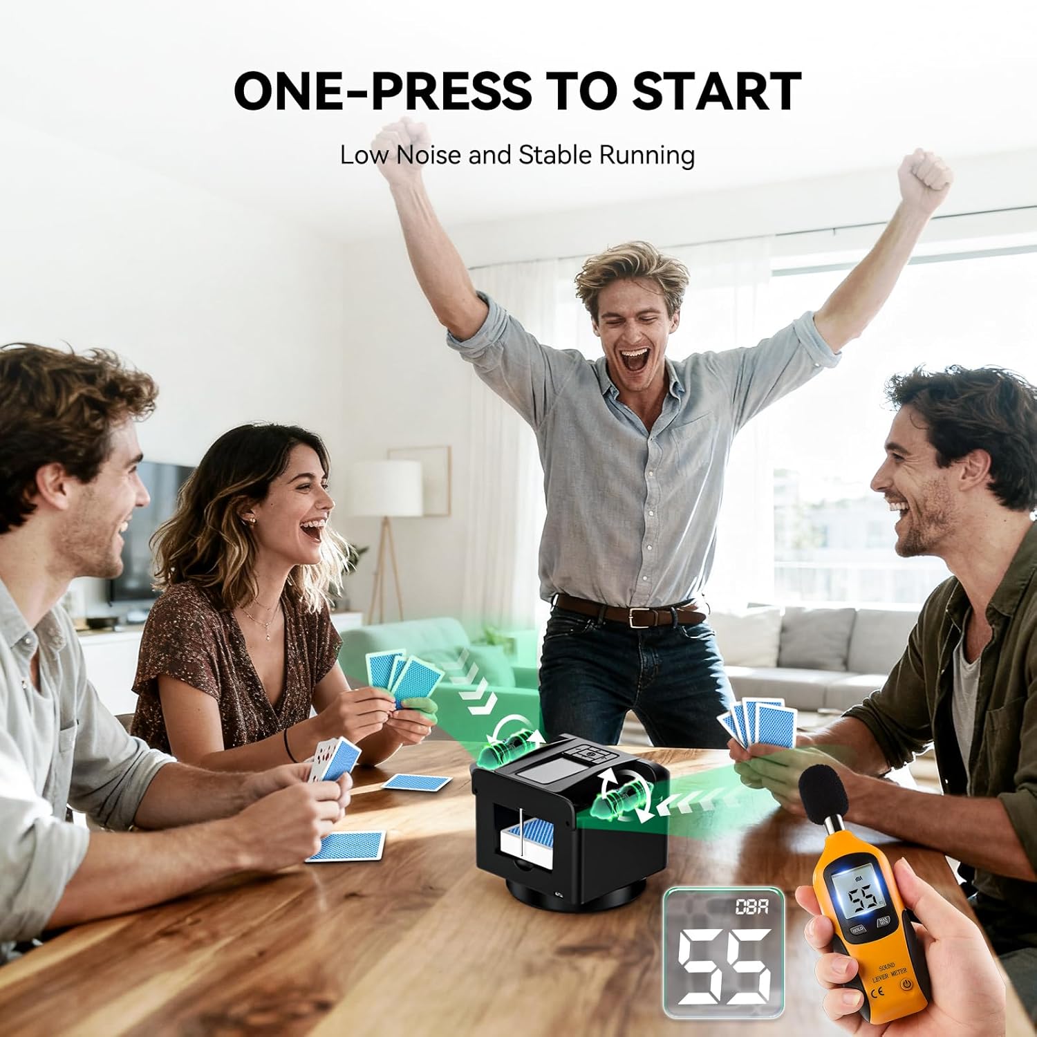 Thumbnail 1 de KPAW Kartenmischmaschine 5200 mAh 🎲