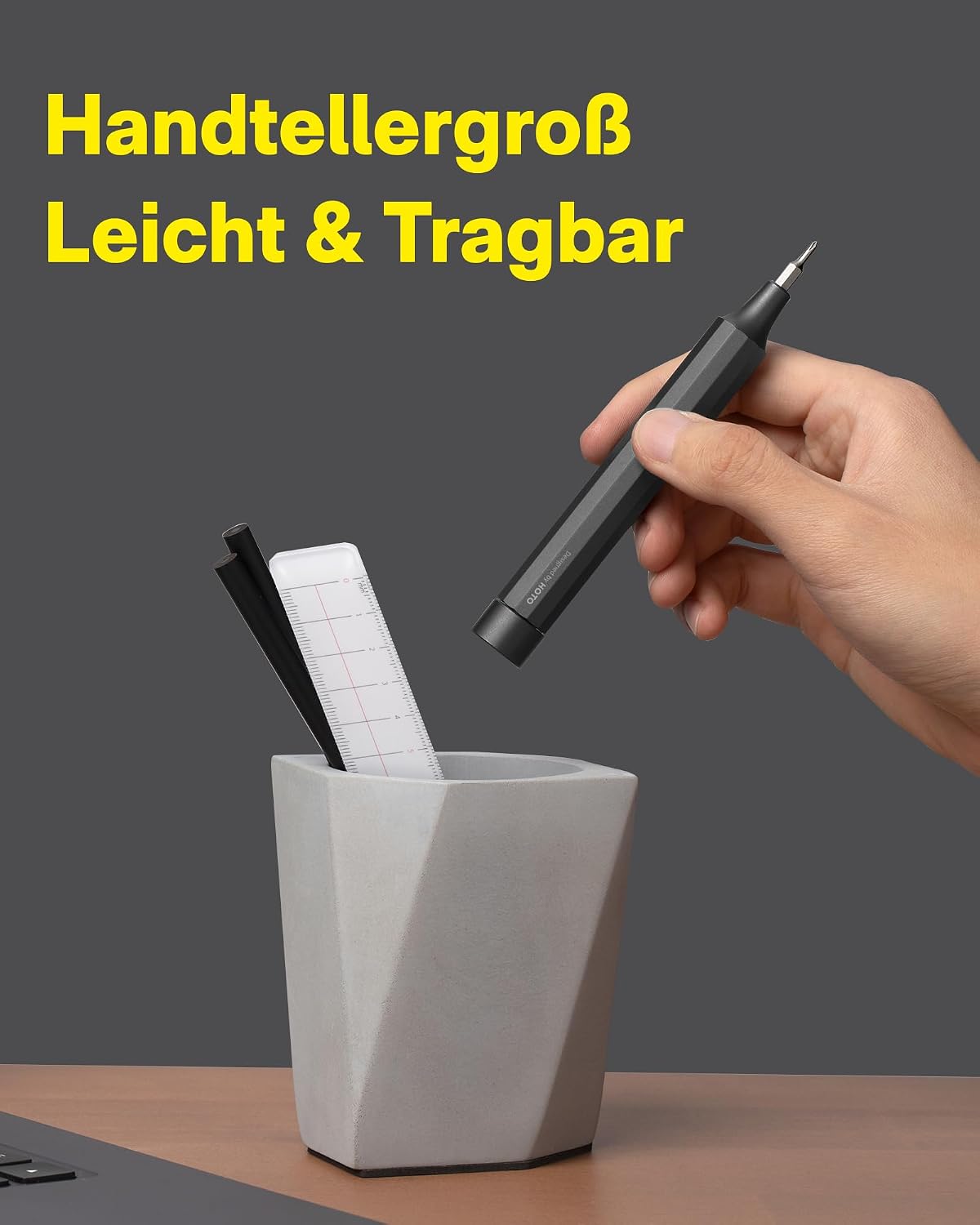 Thumbnail 6 de HOTO Feinmechaniker Schraubendreher-Set 24-in-1 magnetisch – Präzisionsbits für Handy, Laptop & Co.