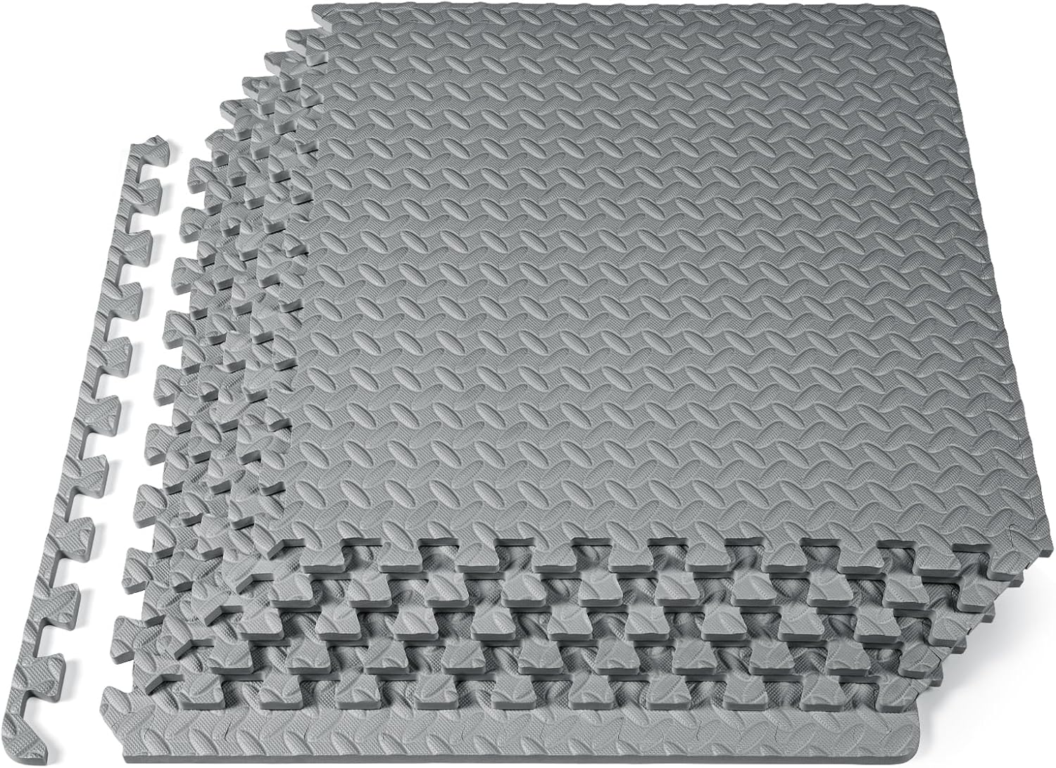 Detalle de ProsourceFit Puzzle Exercise Mat, 24 Sq Ft ⚙