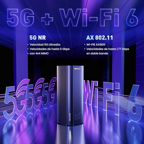 Thumbnail 3 de Tenda 5G03 Router 5G LTE Wi-Fi 6 ⚡ Plug & Play