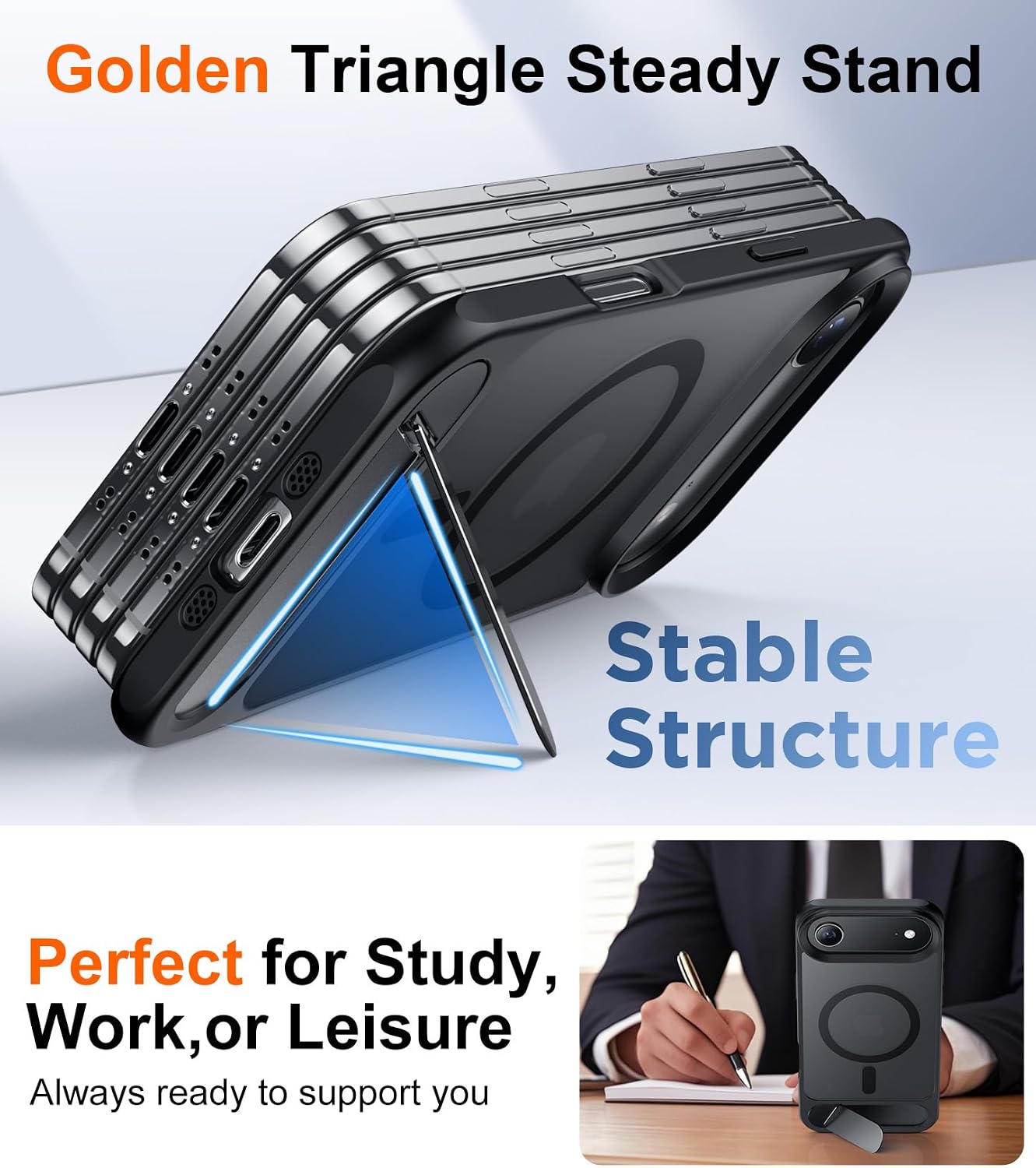 Detalle 2 de Temdan iPhone 17 Air Slim Case 6.5"
