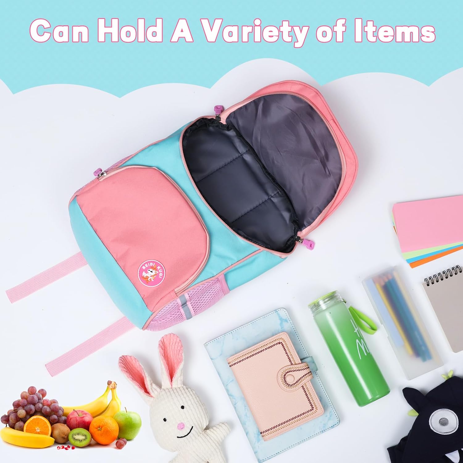 Detalle 2 de Yafe Kids backpack for girls, 3 to 6