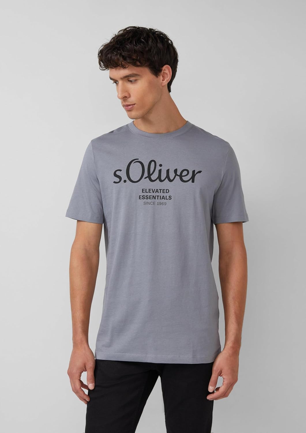 Thumbnail 5 de s.Oliver T-Shirt aus Baumwolle mit Label-Prints – Regular Fit, weiche Jersey-Qualität