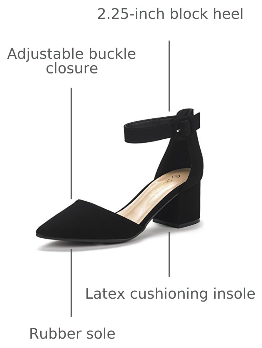 Detalle de DREAM PAIRS ANNEE Pointed Toe 5.7 cm Heel
