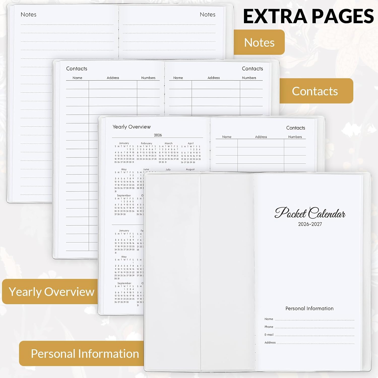 Detalle 2 de KONVINIT Pocket Planner 2026–2027