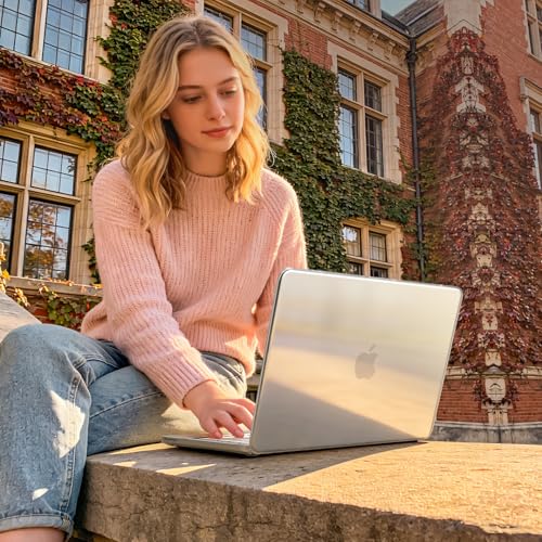 Thumbnail 1 de Funda EooCoo para MacBook Neo 2026 13" A3404 — Transparente, carcasa rígida de PC con ventilación