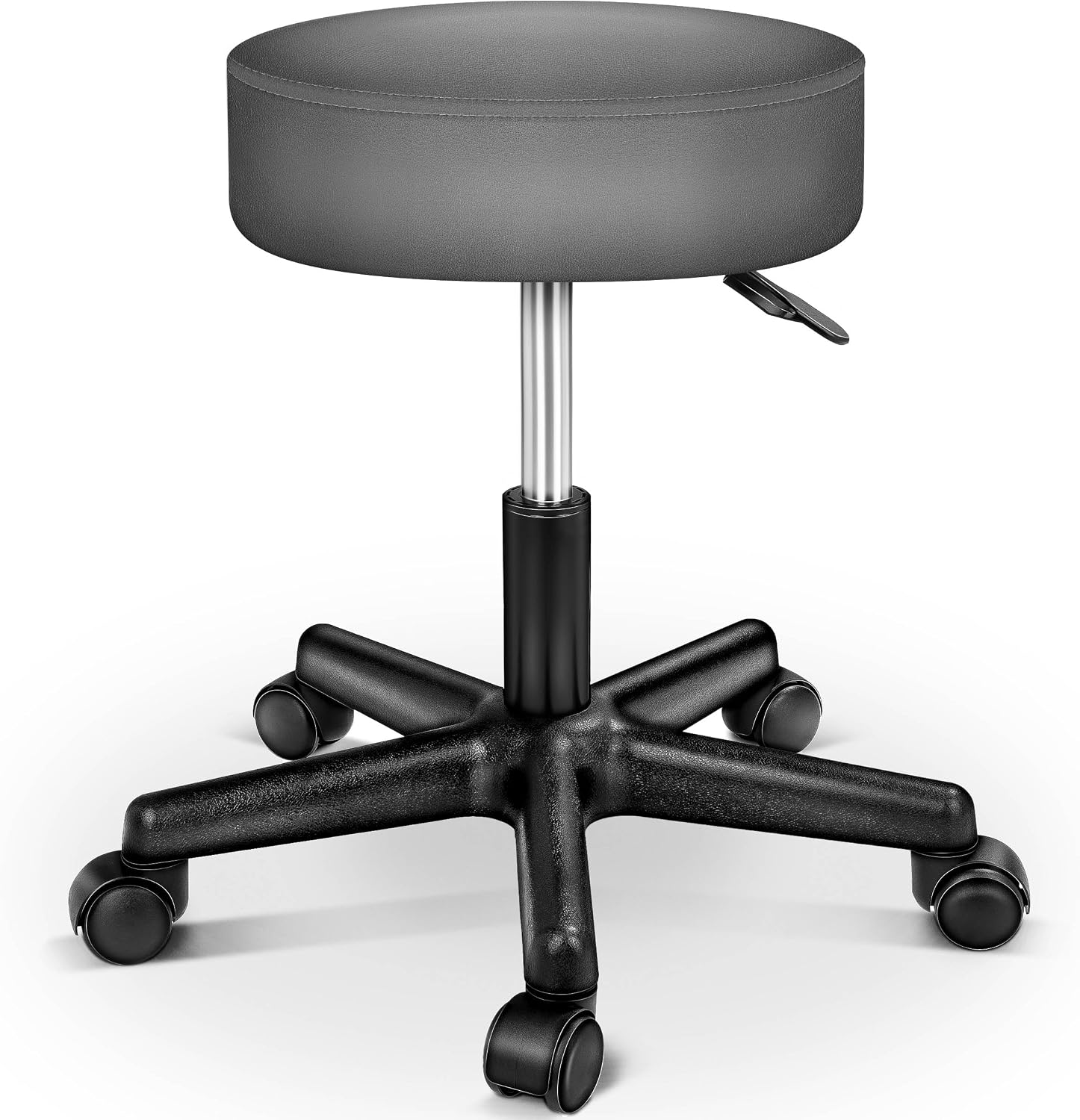 TRESKO Sgabello da Lavoro girevole 10 cm