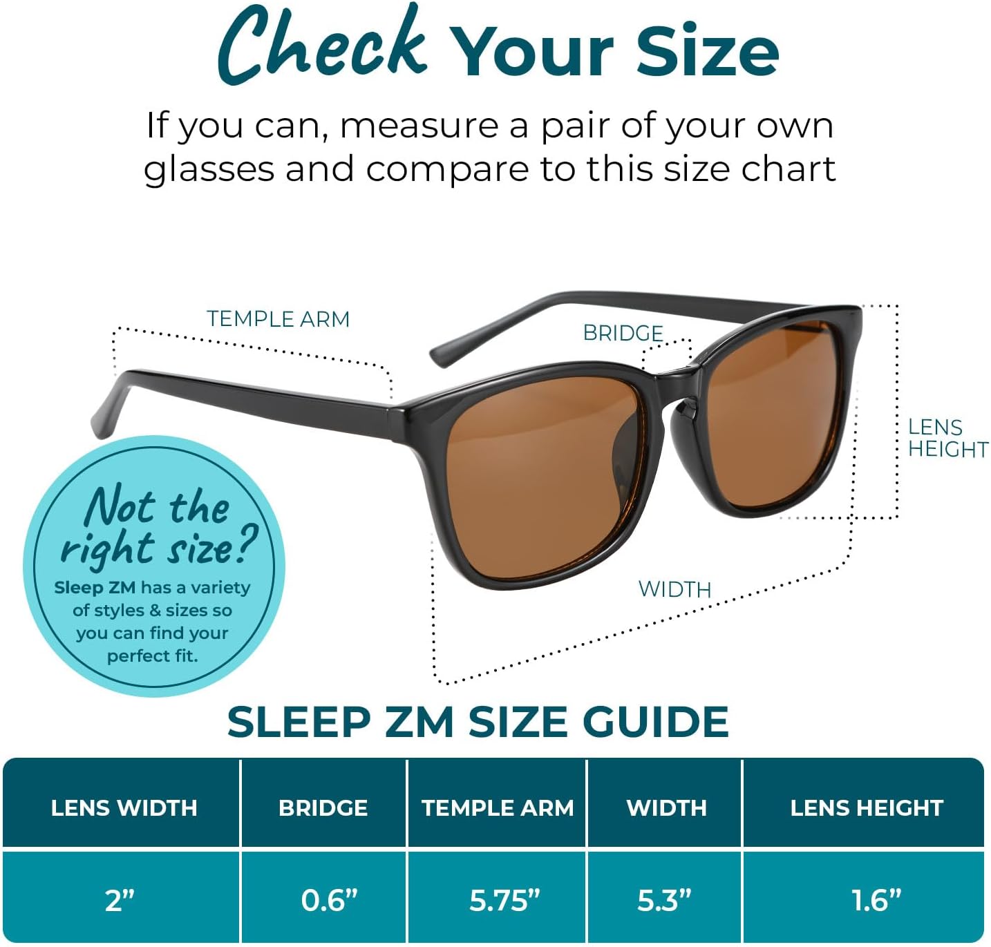 Detalle de Sleep ZM Blue Light Blocking & Light Sensitivity Glasses with Amber Lenses (8 Lens Types)