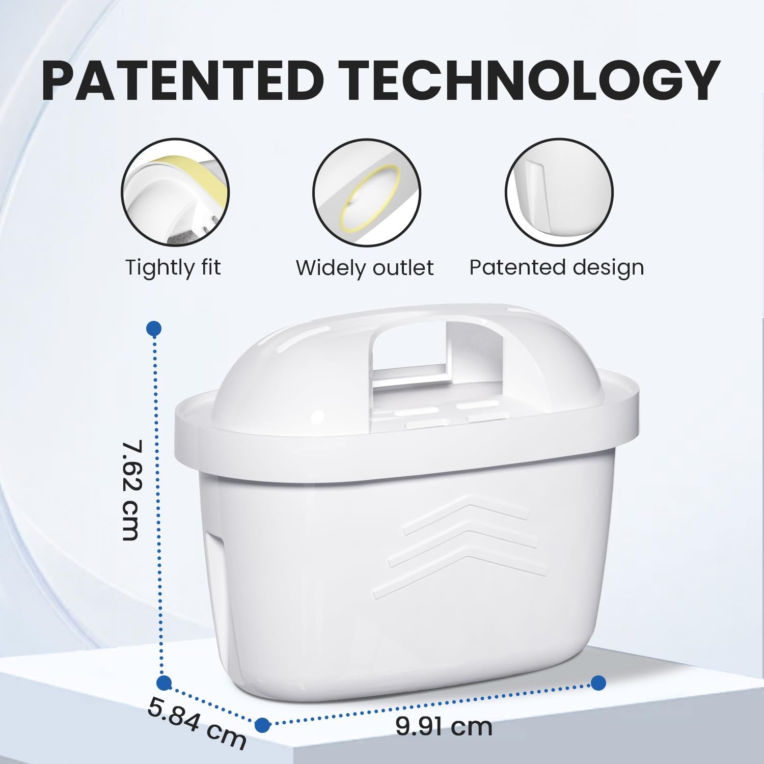Thumbnail 2 de EVERSPRING Filtro per bollitore compatibile con Brita Maxtra+/Maxtra Plus e Mavea (6 pezzi)