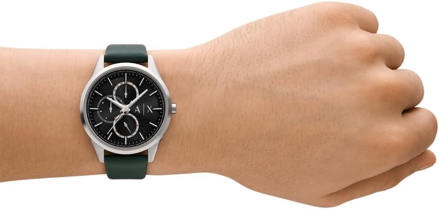 Thumbnail 1 de Armani Exchange Herrenuhr mit Quarzwerk, 42-mm-Gehäuse und Lederarmband