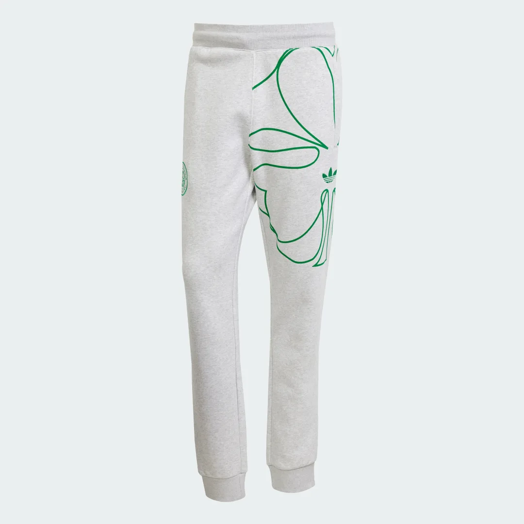 Detalle 2 de Pantalón Celtic FC St. Patrick's Day de Adidas – gris