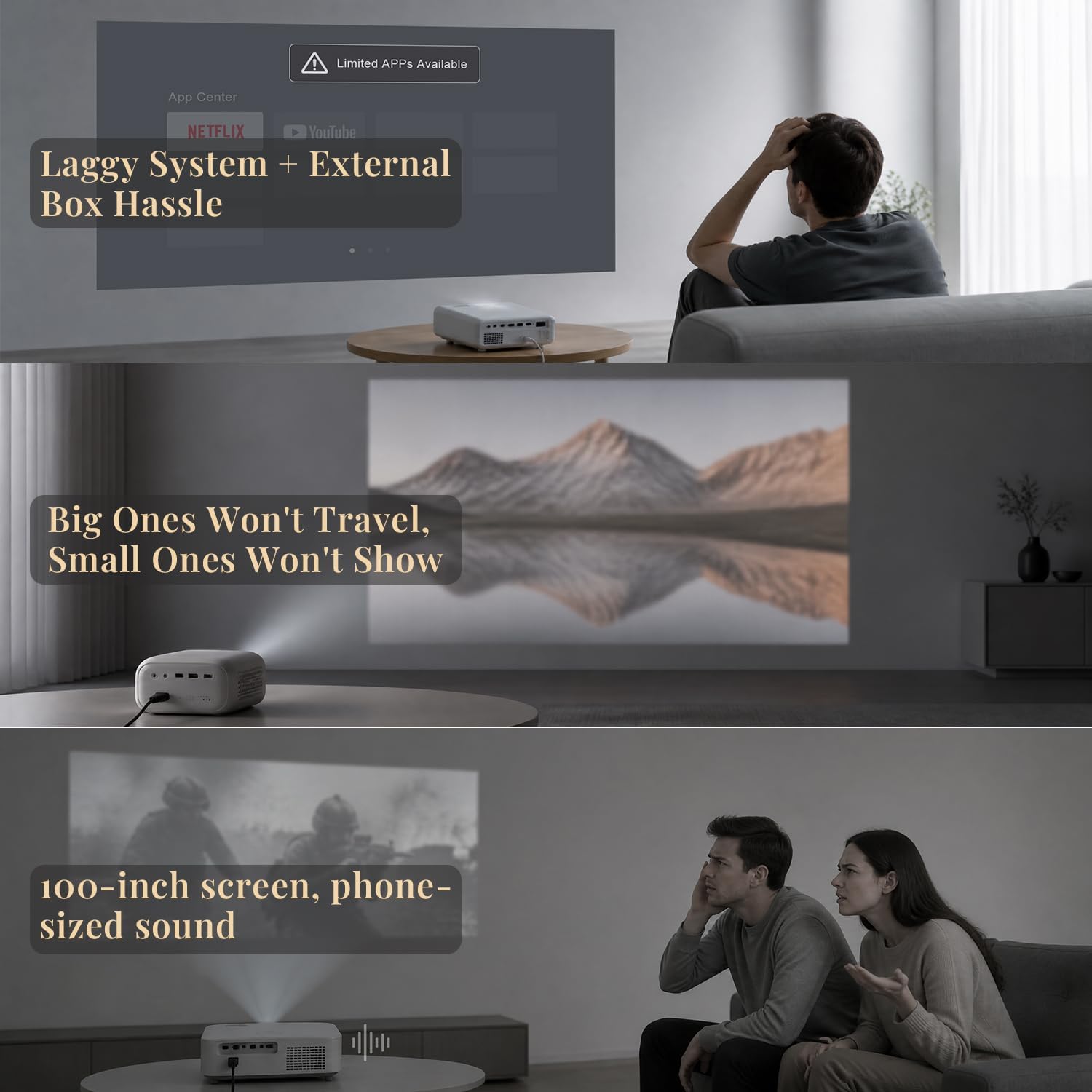 Detalle 2 de XuanPad Mini Projector 1080p