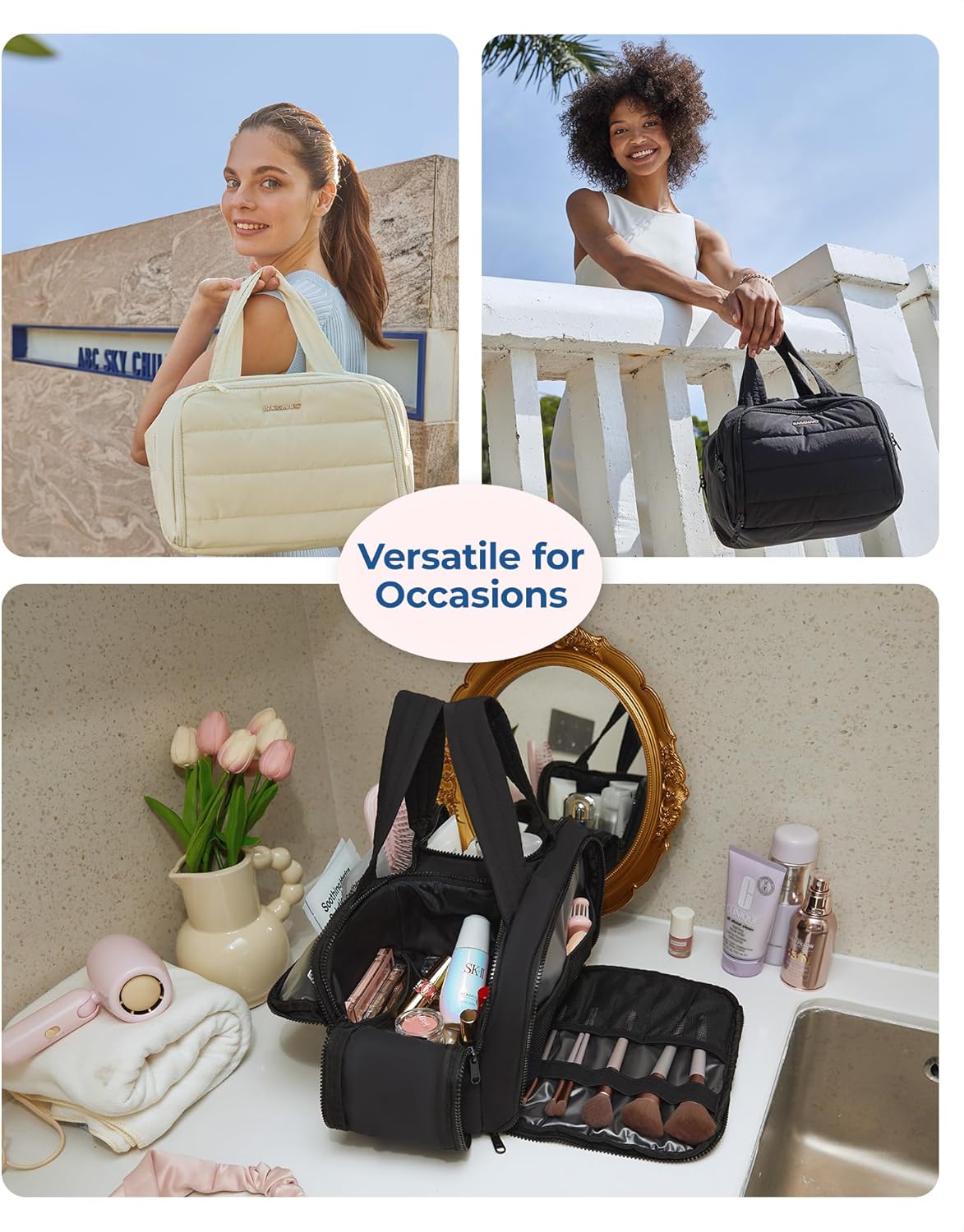 Thumbnail 6 de BAGSMART Travel Toiletry Bag