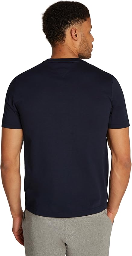 Thumbnail 1 de Tommy Hilfiger Hombre Camiseta Manga Corta Azul L