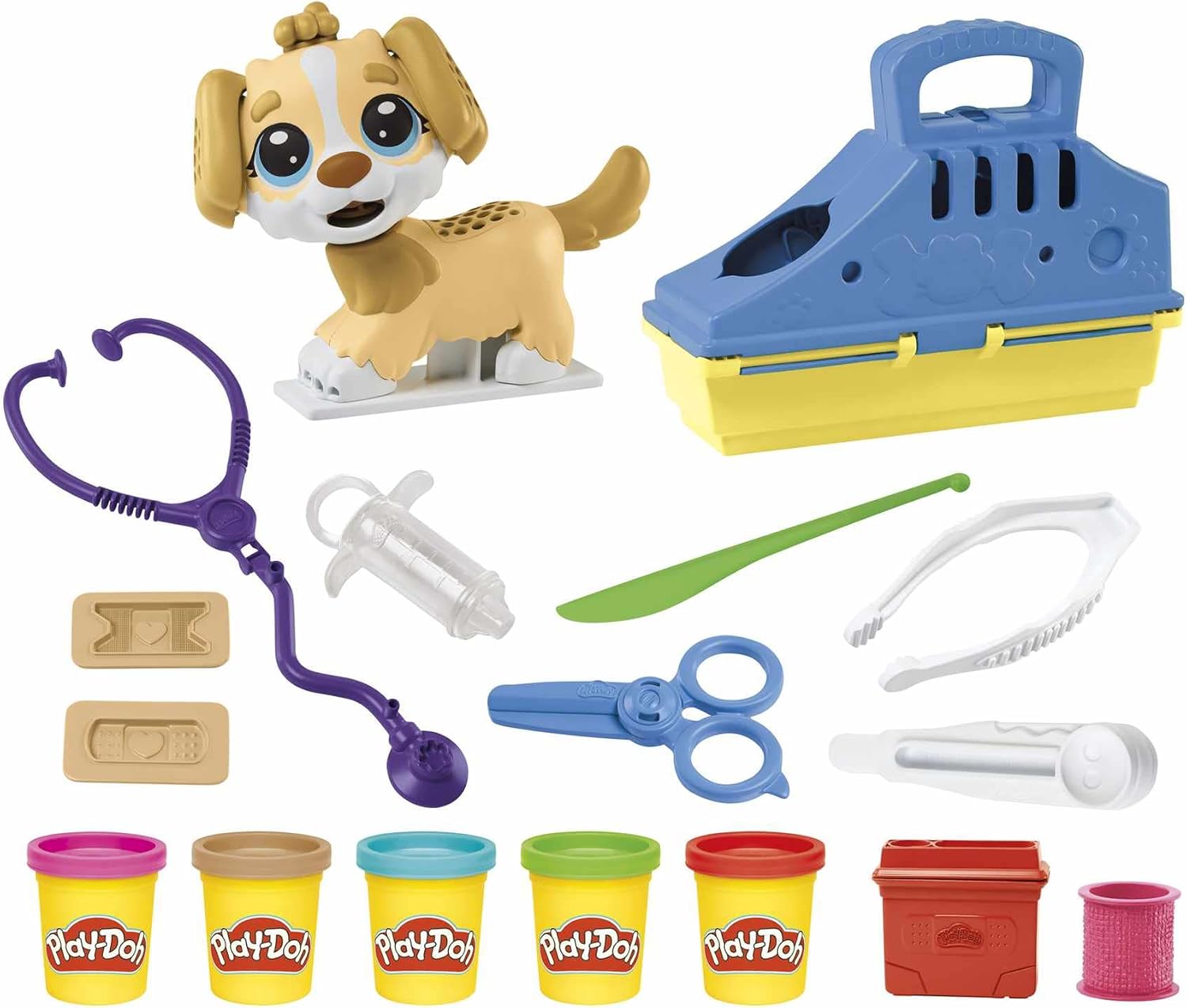 Detalle 2 de Play‑Doh Set Veterinario 5 vasetti