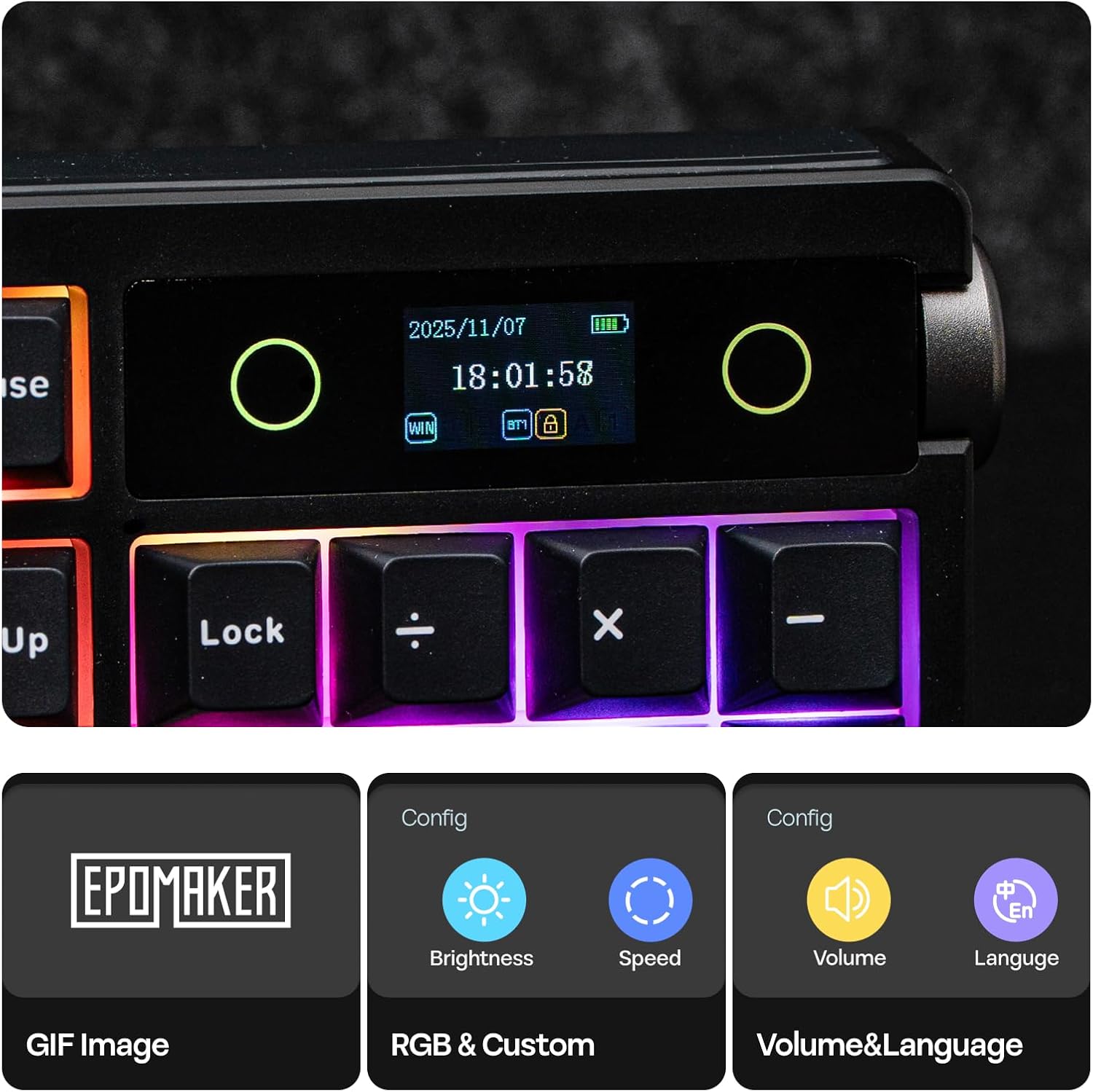 Thumbnail 2 de EPOMAKER TH108 Pro 10000mAh wireless mechanical keyboard ⌨