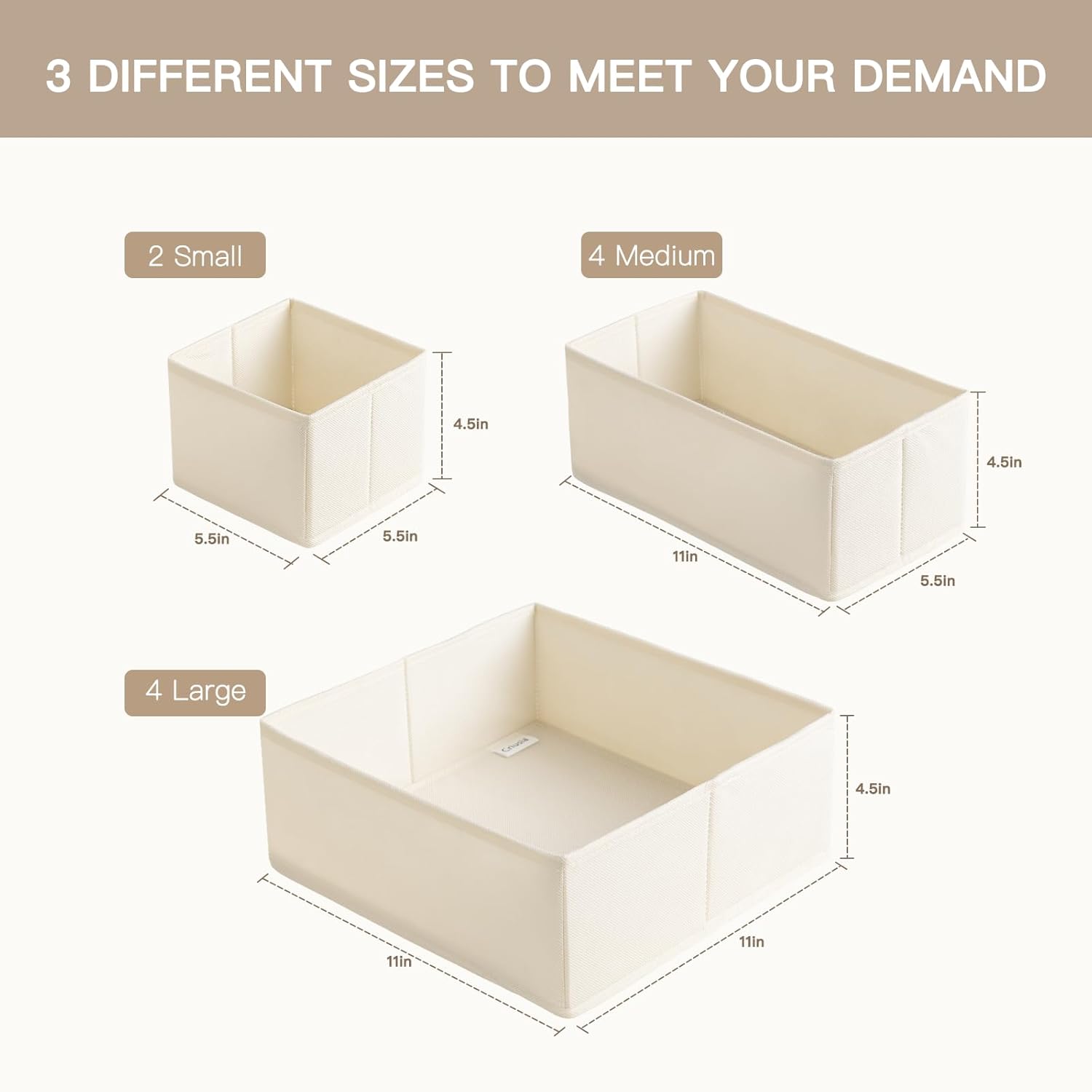 Thumbnail 1 de Criusia 10-Pack Drawer Organizer ⚙