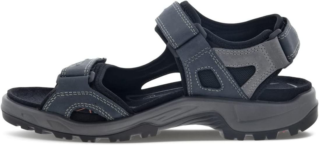 Detalle 2 de ECCO Herren Offroad Yucatan – Langlebige Ledersandale mit individuell verstellbarer Passform